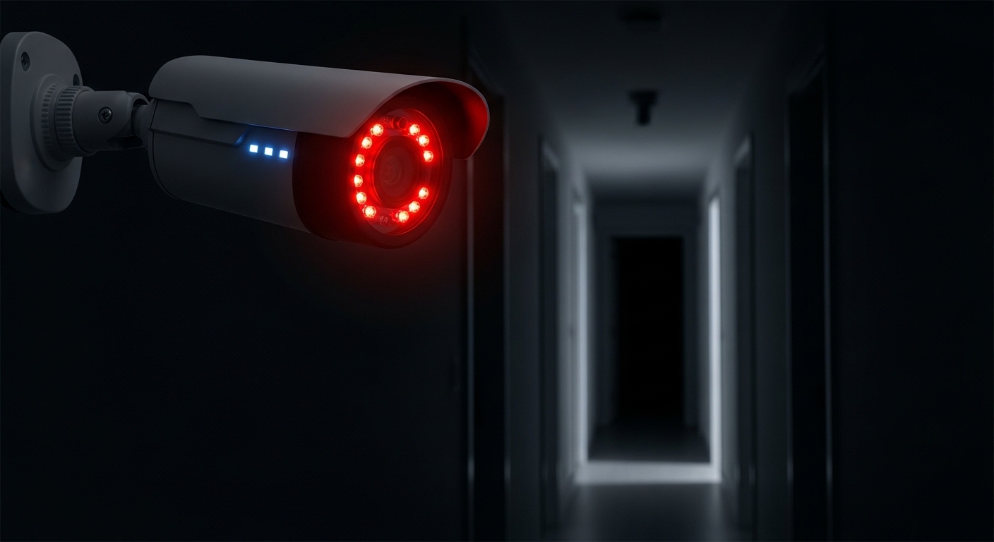 Cámara de visión nocturna — riesgos de privacidad y cómo proteger tus grabaciones.