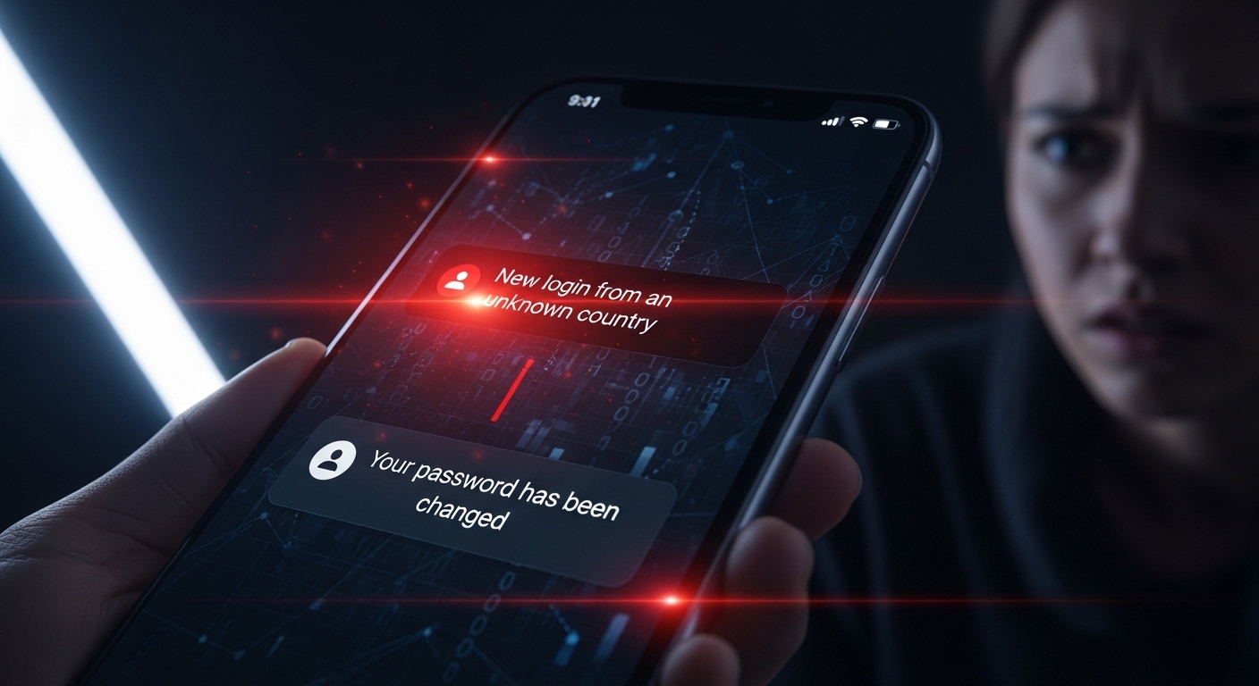 Ilustracion complementaria del tema: me han hackeado - aspecto: cuentas.