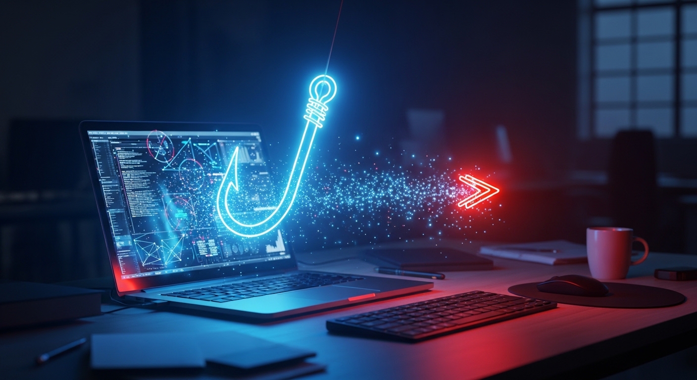 Imagen principal sobre phishing y suplantación de identidad: engaños online y protección de credenciales.