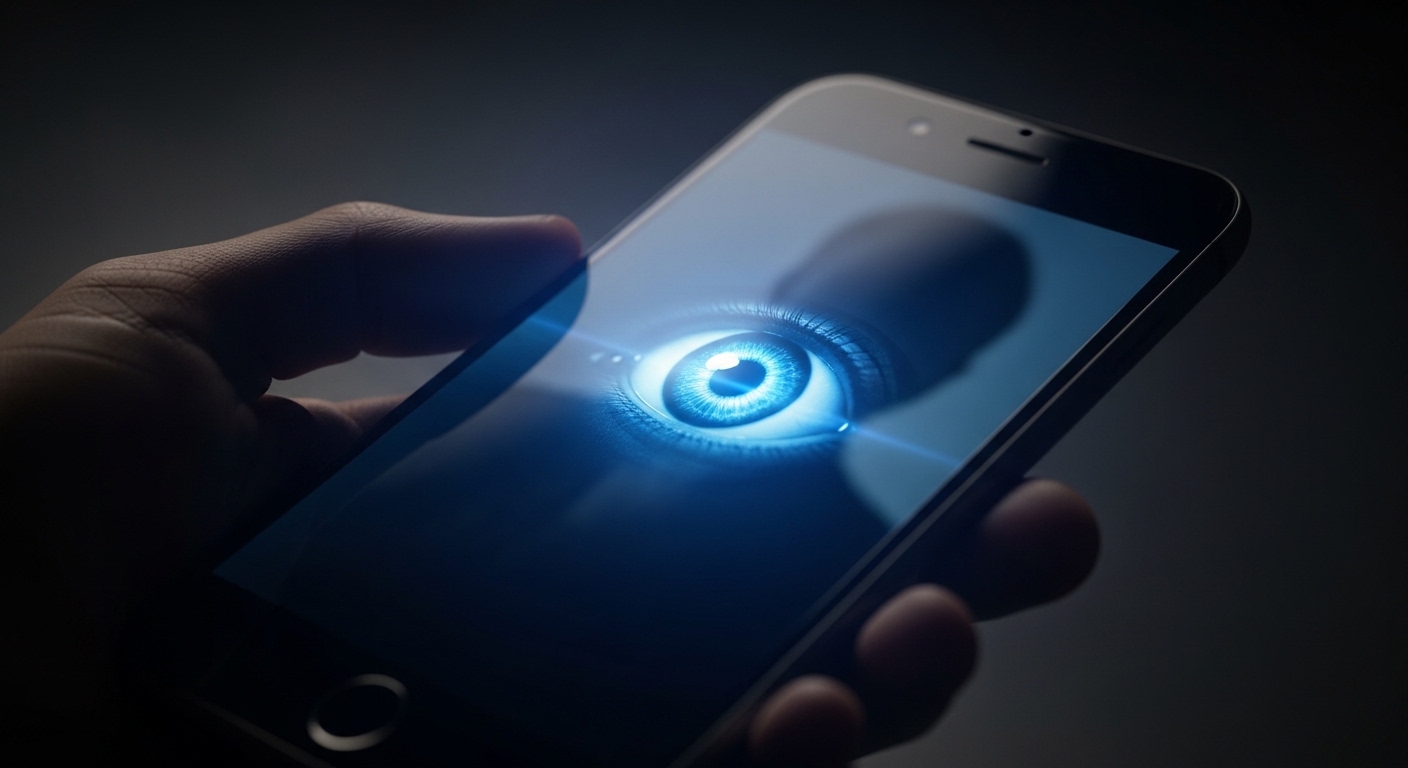 Imagen principal sobre stalkerware y apps espía: vigilancia no consentida en el móvil.